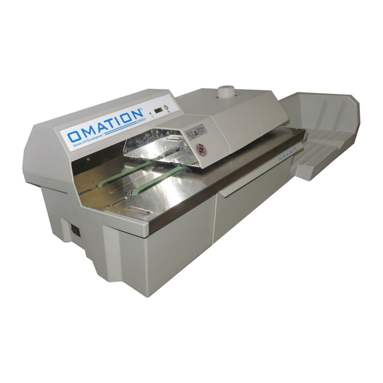 Opex OMATION Envelopener 210 Series Operator's Manual