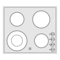 AEG CERAMIC HOB 6010 K Operating Instructions Manual