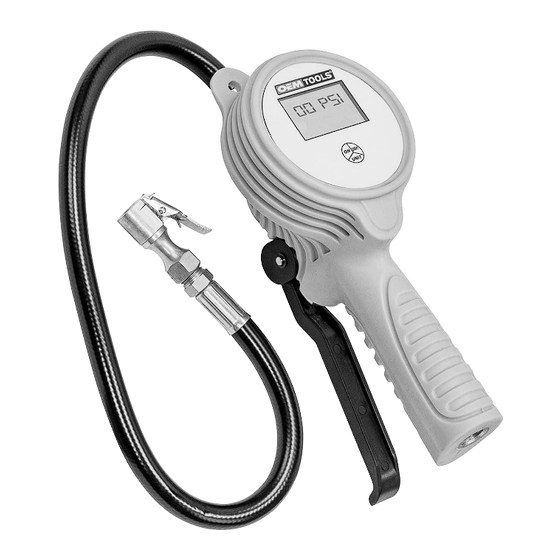 OEM Tools 24412 Operating Instructions And Parts Manual