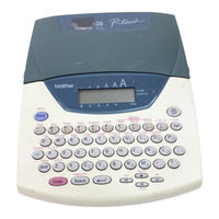 Brother P-touch PT-2210 User Manual