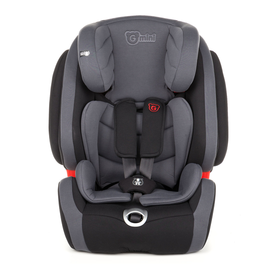 Gmini TUTUS 123 IsoFix Owner's Manual