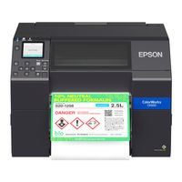 Epson ColorWorks CW-C6500 Series User Manual
