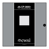 Tyco Fire & Security CWSI CP-3600 Operating And Installation Instruction Manual