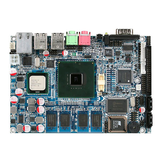 Avalue Technology ECM-US15WP Quick Installation Manual