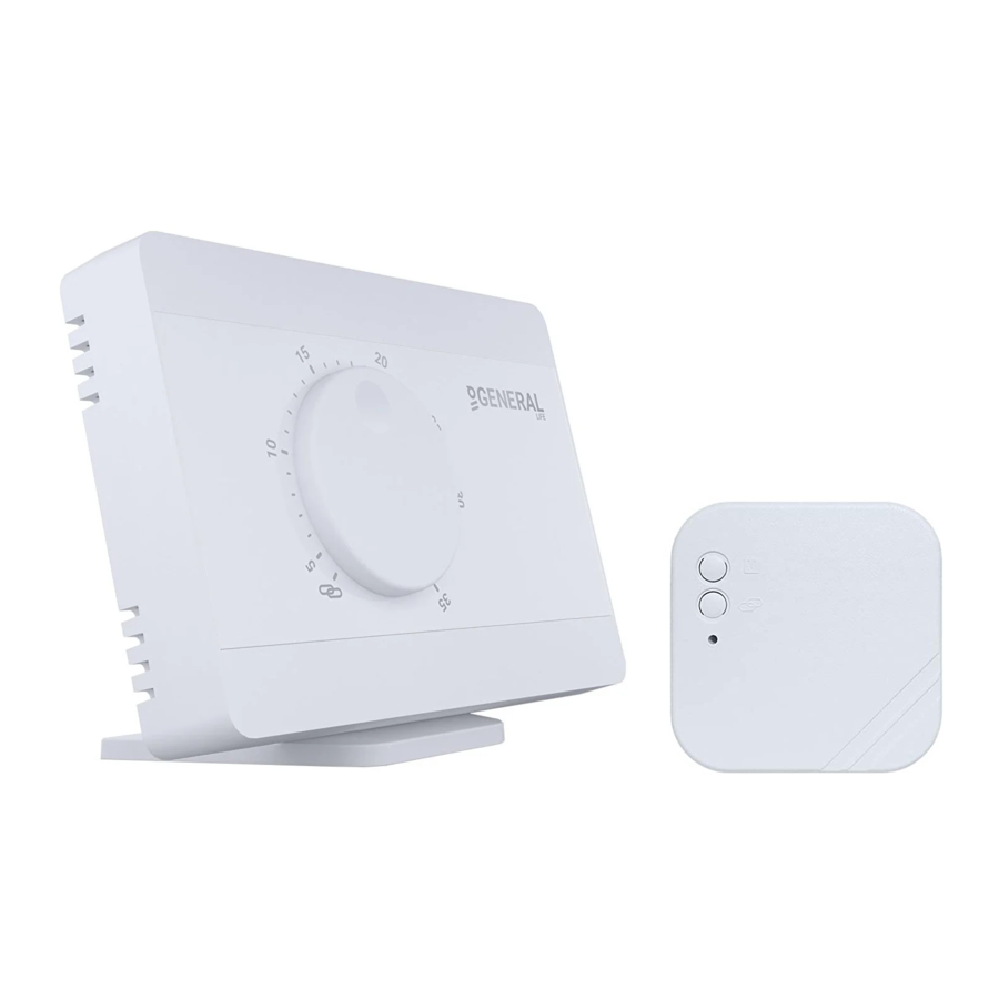 GENERAL LIFE HT100S RF - Digital Room Thermostat Manual