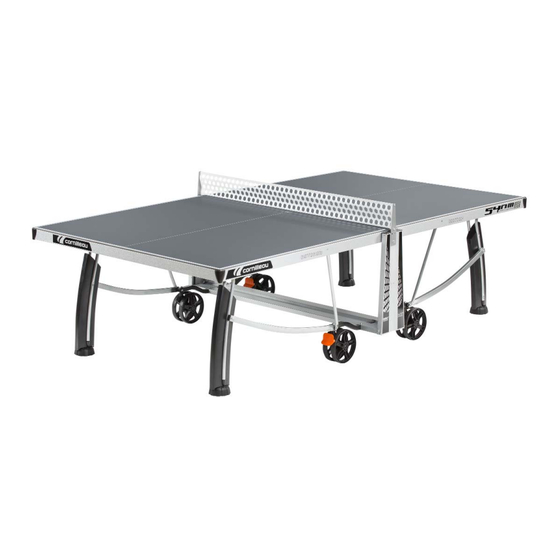 Cornilleau 125607 Manual