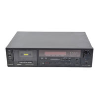 Denon DR-M22 Operating Instructions Manual