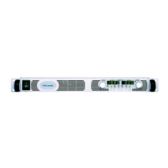 TDK-Lambda GENESYS 750W User Manual
