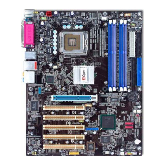 AOpen i865PEa-7ILFR Easy Installation Manual