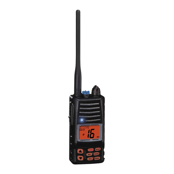 Standard Horizon HX370S Service Manual