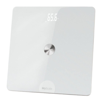 bewell connect MyScale BW-SC3 User Manual