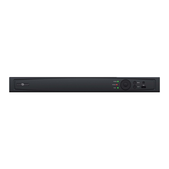 Security Tronix ST-HDC16 Quick Start Manual