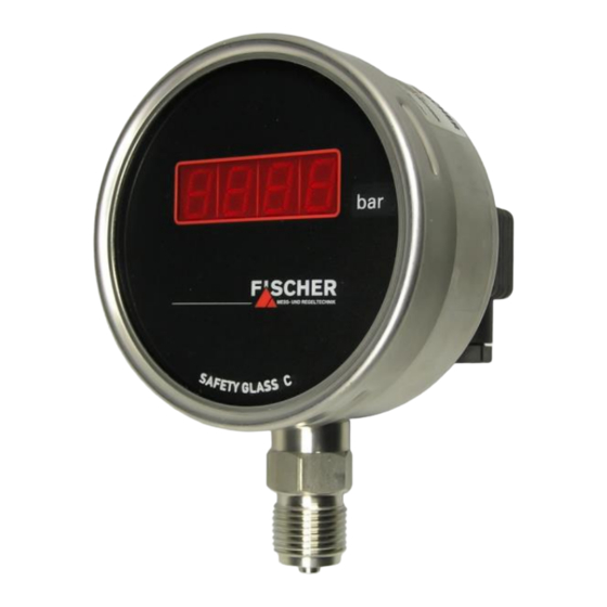 FISCHER Me01 Series Operating Instructions Manual