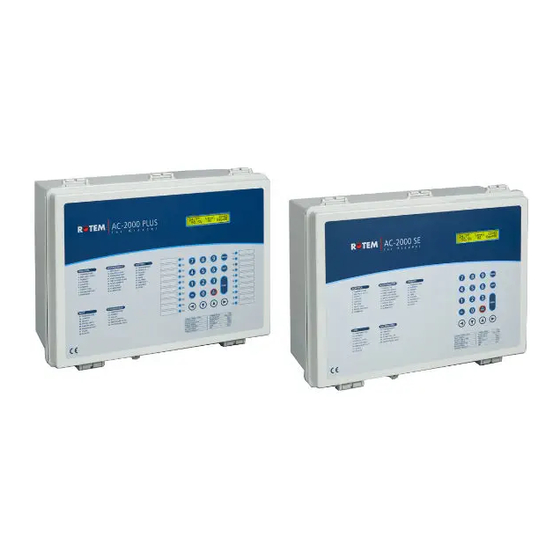 Rotem AC-2000 PLUS Installation Manual