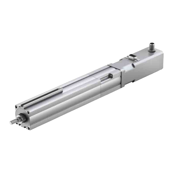 Festo EPCO Series Operating Instructions Manual