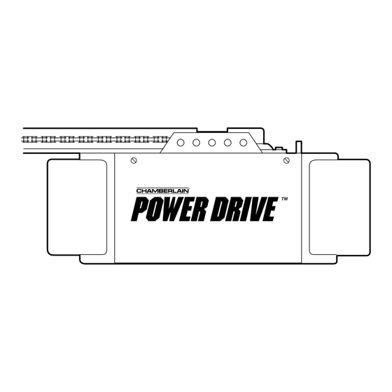Chamberlain Power Drive PD600 Series Owner's Manual
