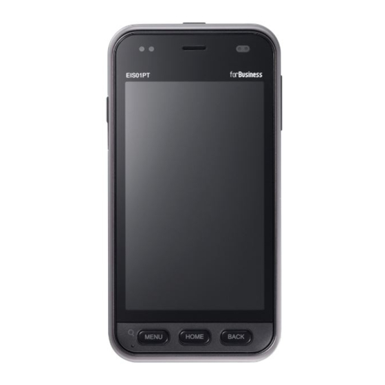 KDDI au EIS01PT Simple Manual