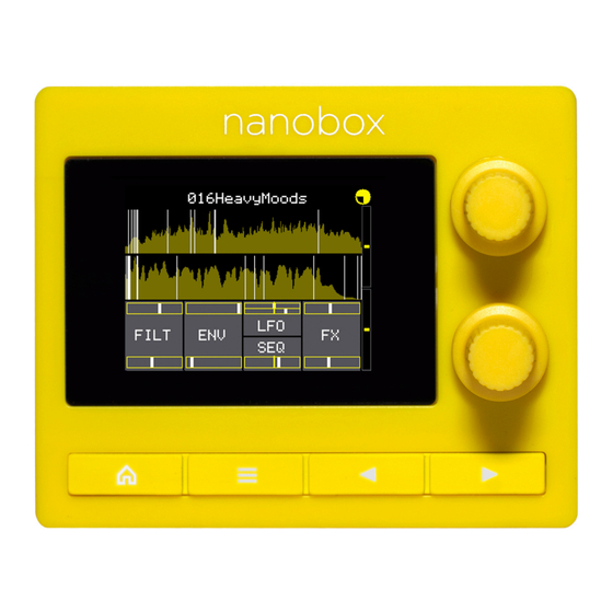 1010music nanobox lemondrop User Manual