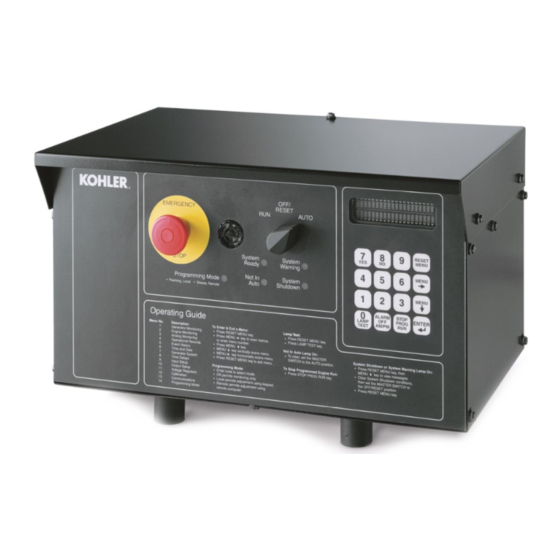 Kohler Decision-Maker 6000 Manual
