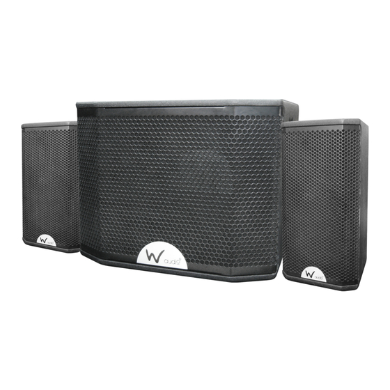 User Manuals: W Audio SATURN 15 SYSTEM Powerful Speaker