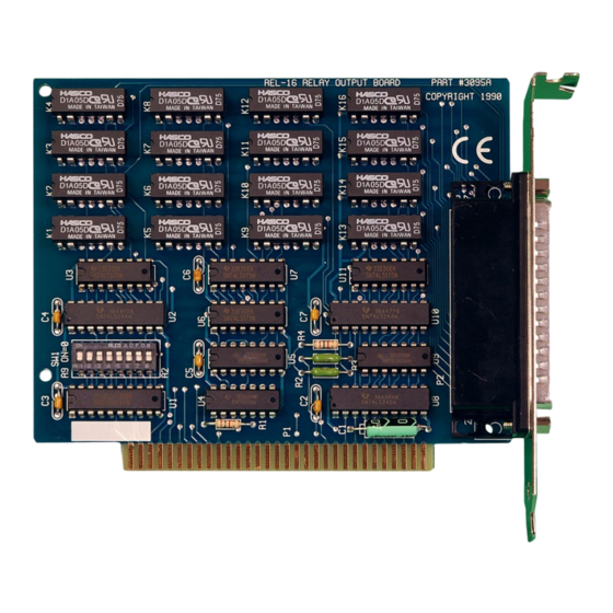 SeaLevel REL-16 Manual