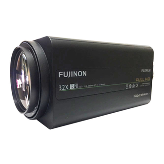 FujiFilm FUJINON LENS CV2A-2R4A.HD32x12 Operation Manual