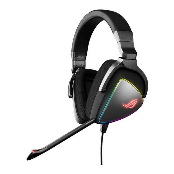 Asus REPUBLIC OF GAMERS ROG Delta Quick Start Manual