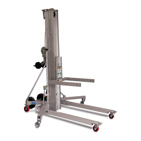 Terex Genie Superlift Contractor Operator's Manual