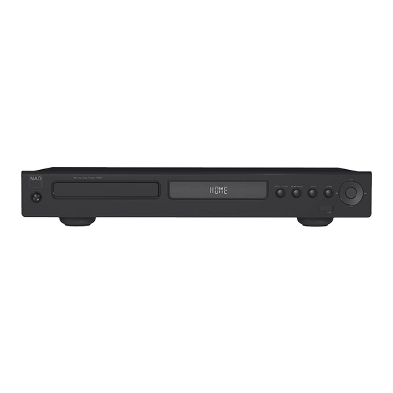 NAD T577 Owner's Manual