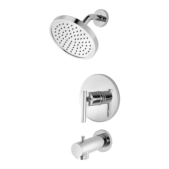 Spectrum Pfister Fullerton 8P8-FT Quick Installation Manual