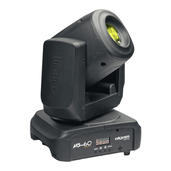Algam Lighting MS60 Manual