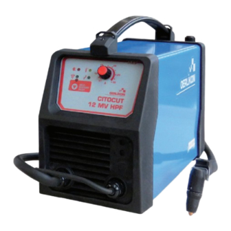 Oerlikon CITOCUT 12 MV HPF Safety Instruction For Use And Maintenance
