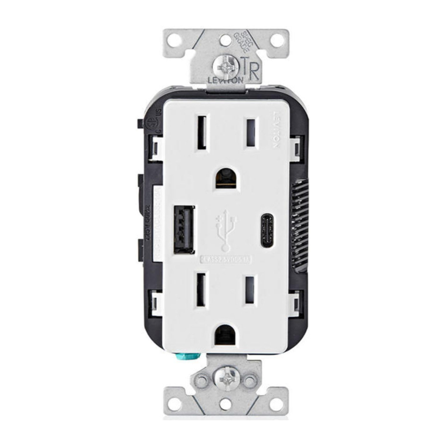 Leviton T5633, T5833 Manual