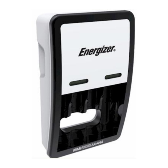 Energizer Recharge CHVCM3 Quick Manual