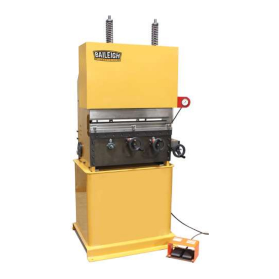 Baileigh BP-3142NC Manuals