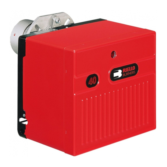 Riello F10 Installation And Maintenance Instructions Manual