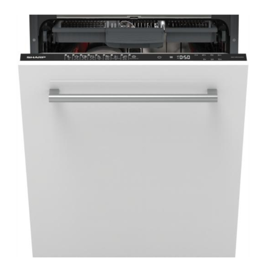 Sharp QW-NI54I44DX-DE Dishwasher Manuals