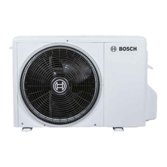 Bosch Climate 6100i Manuals