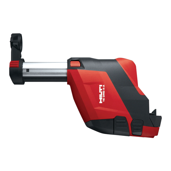 Hilti TE DRS-4-A Manuals