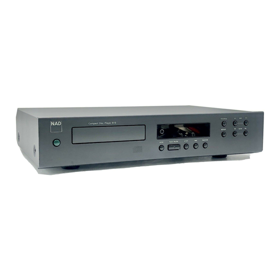 NAD 512 Service Manual