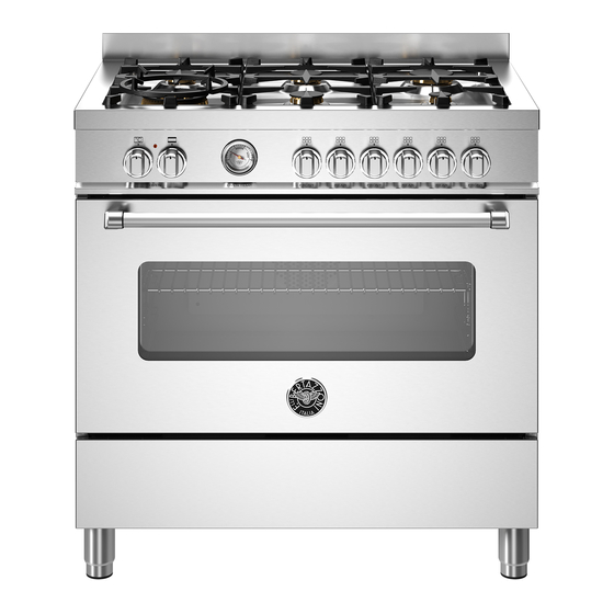 Bertazzoni Master Series Installation, User And Maintenance Manual