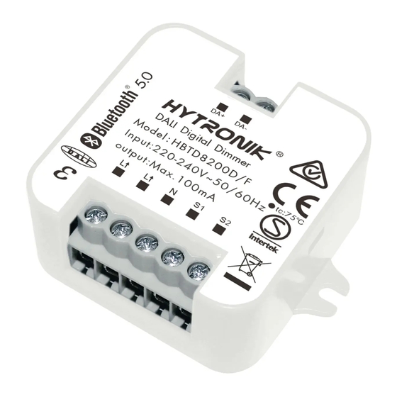 Lena Lighting HBTD8200D Installation And Instruction Manual