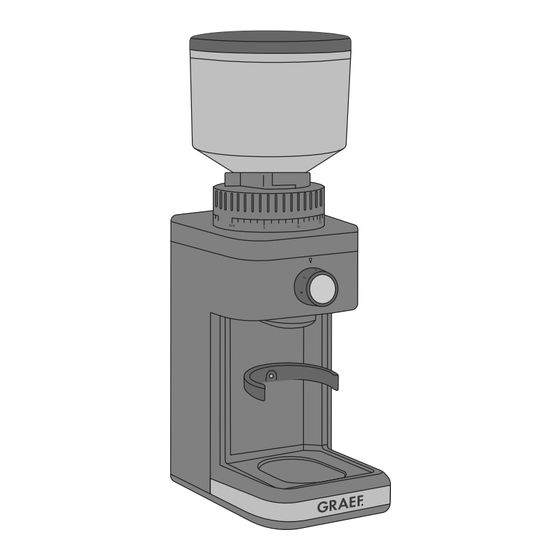 Graef CM500 Series Operating Instructions Manual