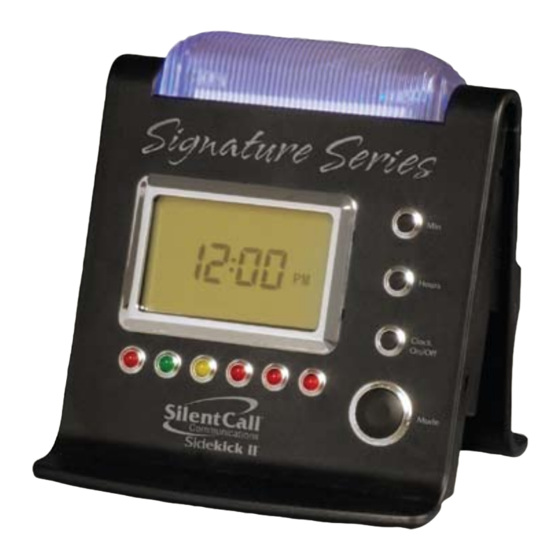 SilentCall SK2-SS Sidekick II Signature Series Manuals