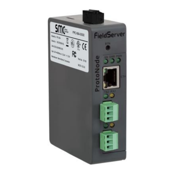 SMC Sierra Monitor FS-IOT-BAC Series Startup Manual