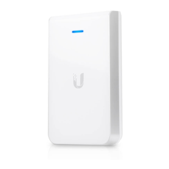 Ubiquiti UniFi UAP-AC-IW Quick Start Manual