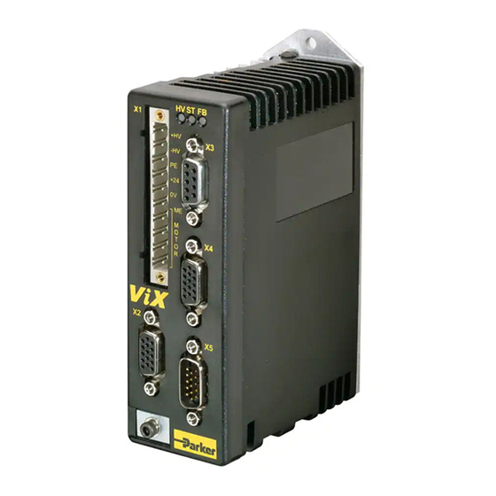 Parker ViX250AH User Manual