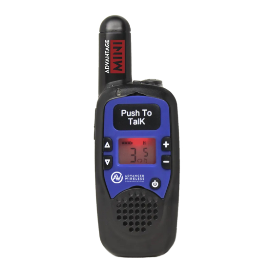 Advanced Wireless Communications THE MINI Owner's Manual
