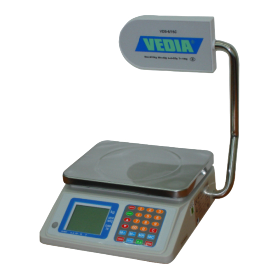 Vedia VDS 3/6C User Manual
