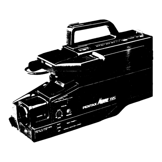 Pentax PV-C66A Instruction Manual